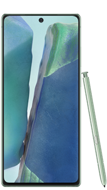 Samsung Galaxy Note 20 5G 256GB Mystic Green Front