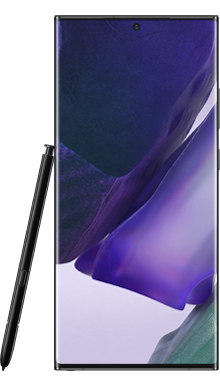 Samsung Galaxy Note 20 Ultra 5G 256GB Mystic Black Front