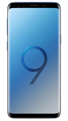 Samsung Galaxy S9 64GB Polaris Blue Front