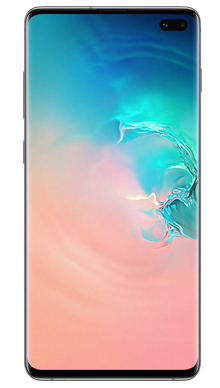 Samsung Galaxy S10 Plus 512GB Ceramic White Front