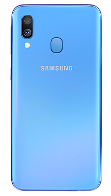 Samsung Galaxy A40 Blue Back