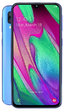 Samsung Galaxy A40 Blue