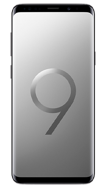Samsung Galaxy S9 Plus 256GB Titanium Grey Front