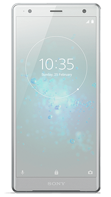 Sony Xperia XZ2 Silver Front