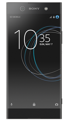 Sony Xperia XA1 Black Front