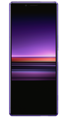 Sony Xperia 1 Purple Front