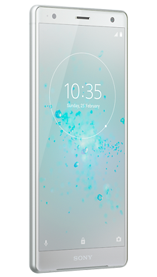 Sony Xperia XZ2 Silver Side