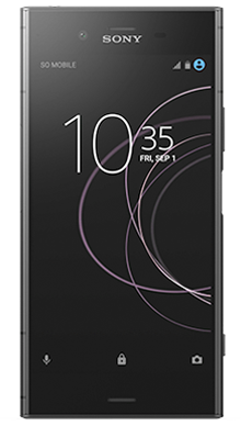Sony Xperia XZ1 Black Front