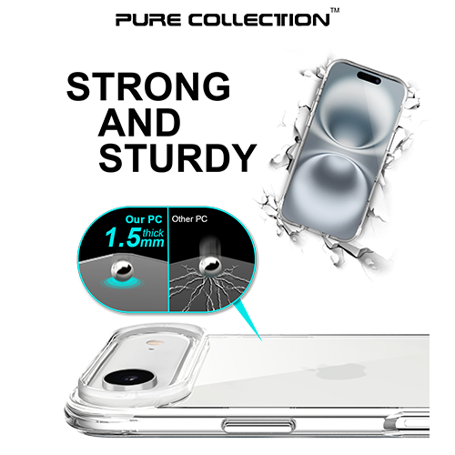iPhone 17 Air ProAir Case Xquisite Clear Front