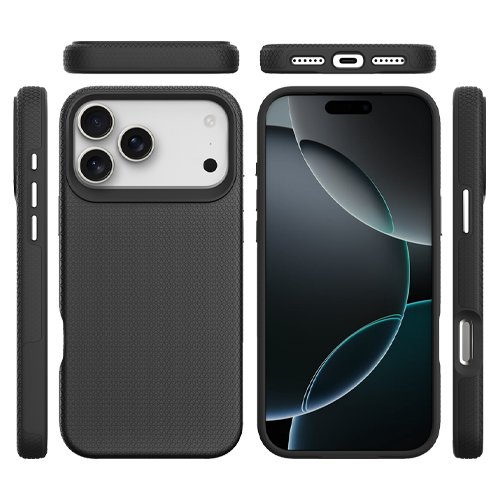 iPhone 17 Pro ProGrip Case Xquisite Black Back