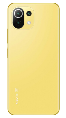 Xiaomi Mi 11 Lite 5G 128GB Citrus Yellow Back