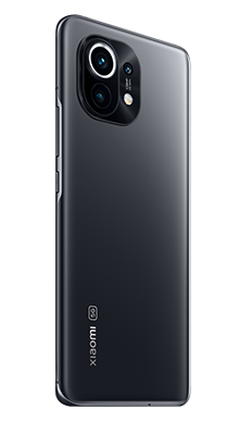 Xiaomi Mi 11 5G 256GB Midnight Grey Side