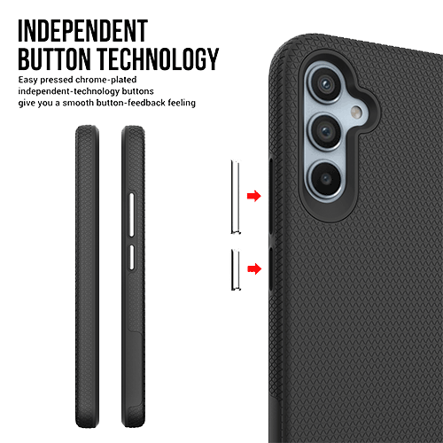 Samsung Galaxy ProGrip A34 5G - Black Front