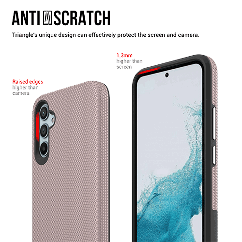 Samsung Galaxy ProGrip A34 5G - Rose Gold Front