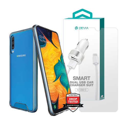 Samsung Galaxy A50 Accessory Pack 1 Side