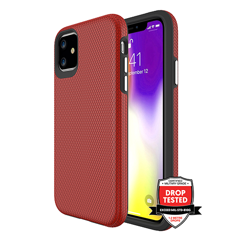 iPhone 11 ProGrip Case Xquisite Red Side