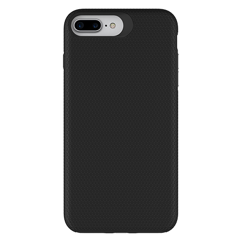 iPhone 8 Plus ProGrip Case Xquisite Black Front