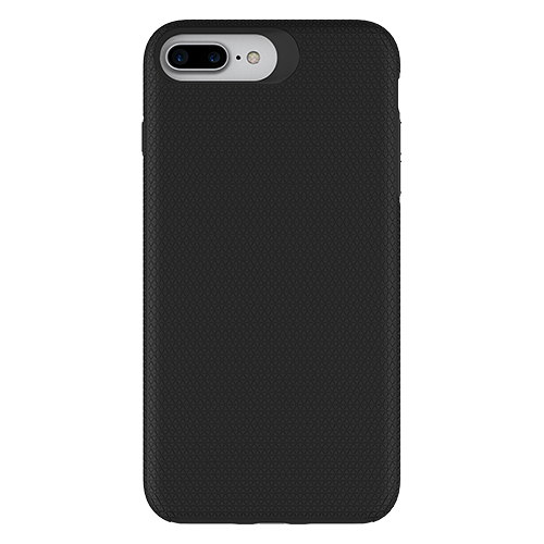 iPhone 8 Plus ProGrip Case Xquisite Black Front