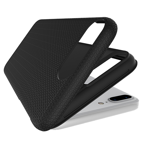 iPhone 8 Plus ProGrip Case Xquisite Black Back