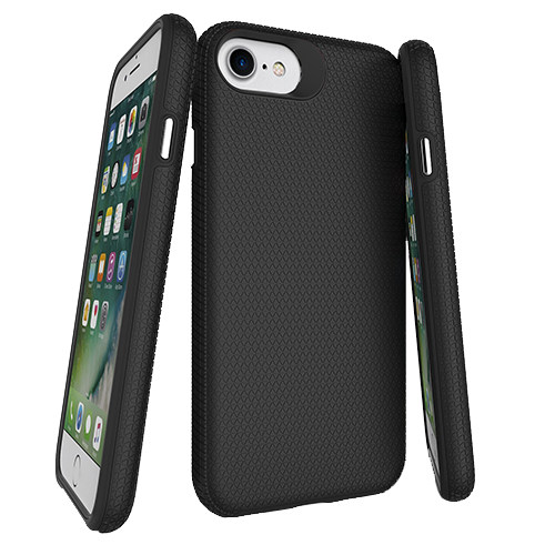 iPhone 7 8 Plus Black Case Xquisite Side