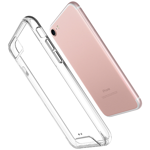 Apple iPhone 7 8 ProAir Clear Case Xquisite  Back