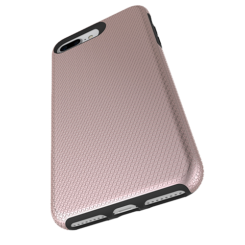 iPhone 8 Plus ProGrip Case Xquisite Rose Gold Front