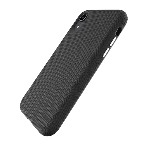 iPhone Xr ProGrip Case Xquisite Black Back