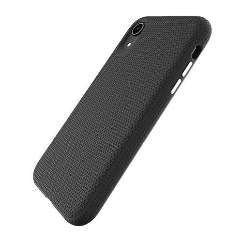 iPhone Xr ProGrip Case Xquisite Black Back