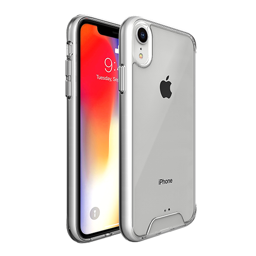 iPhone Xr ProGrip Case Xquisite Clear Front