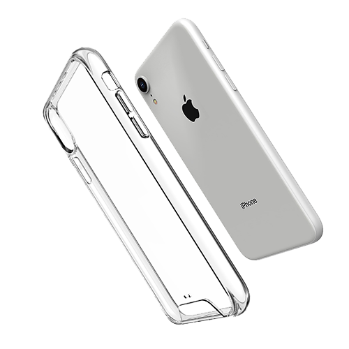 iPhone Xr ProGrip Case Xquisite Clear Back