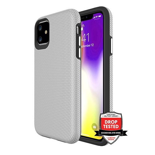 iPhone 11 ProGrip Case Xquisite Silver