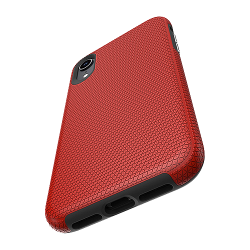 iPhone Xr ProGrip Case Xquisite Red Back