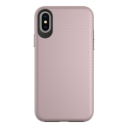 iPhone Xs ProGrip Case Xquisite Rose Gold Front
