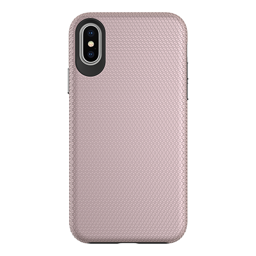 iPhone Xs ProGrip Case Xquisite Rose Gold Front