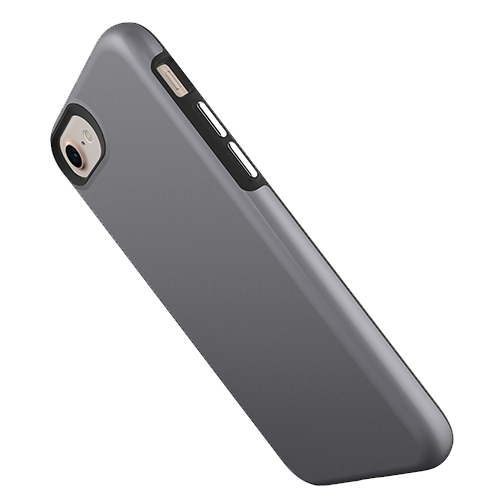 iPhone SE ProLux Case Xquisite Gunmetal Grey Back