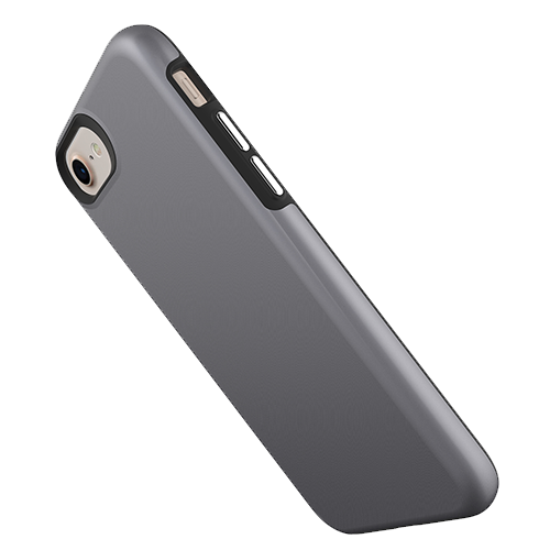 iPhone SE ProLux Case Xquisite Gunmetal Grey Back