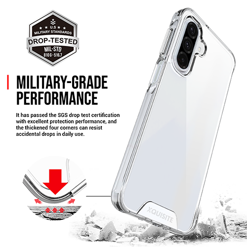Samsung Galaxy A17 A26 ProAir Clear Case Back