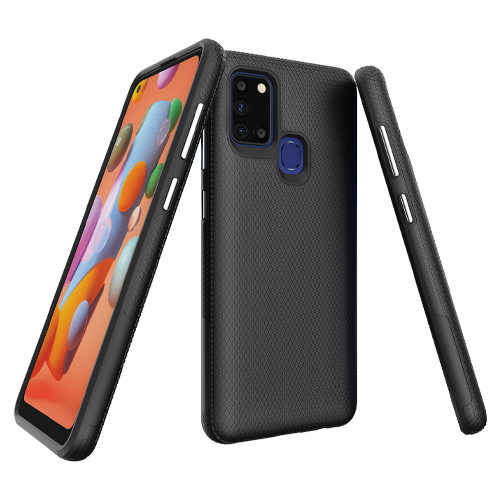 Samsung Galaxy A21s ProGrip Case Xquisite Black Back