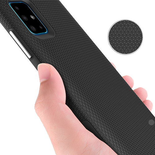 Samsung Galaxy A51 ProGrip Case Xquisite Black Back