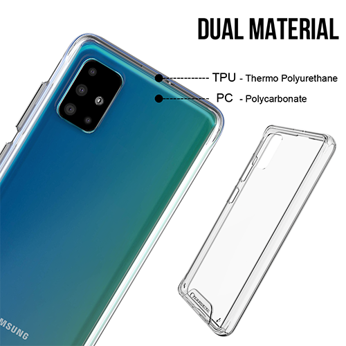 Samsung Galaxy A51 ProGrip Case Xquisite Clear Front