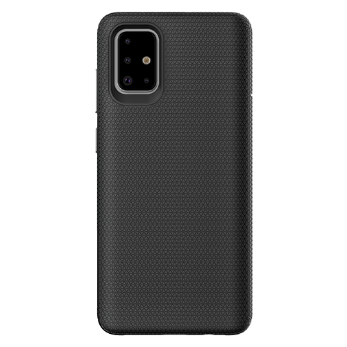 Samsung Galaxy A71 ProGrip Case Xquisite Black Front