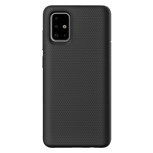 Samsung Galaxy A71 ProGrip Case Xquisite Black Front