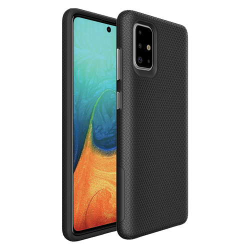 Samsung Galaxy A71 ProGrip Case Xquisite Black Back