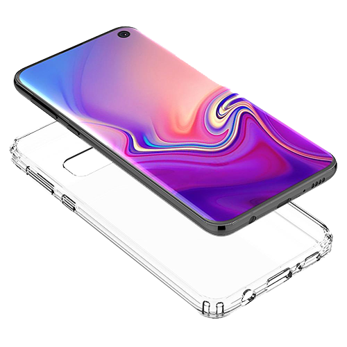 Samsung Galaxy S10e ProGrip Case Xquisite Clear Front
