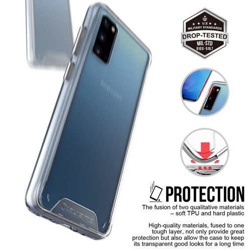 Samsung Galaxy S20 FE ProGrip Case Xquisite Clear Back