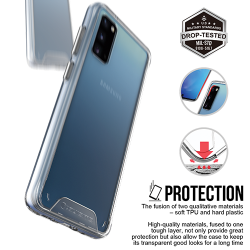 Samsung Galaxy S20 ProGrip Case Xquisite Clear Back