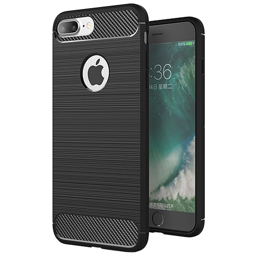 iPhone 7 Plus CarbonAir Case Xquisite Black Side