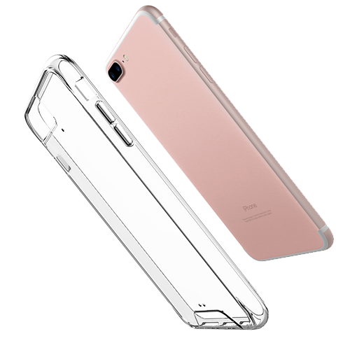 iPhone SE ProGrip Case Xquisite Clear Back