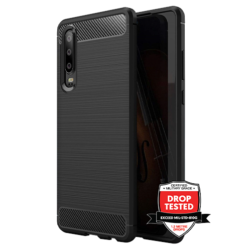 Huawei P30 CarbonAir Case Xquisite Black