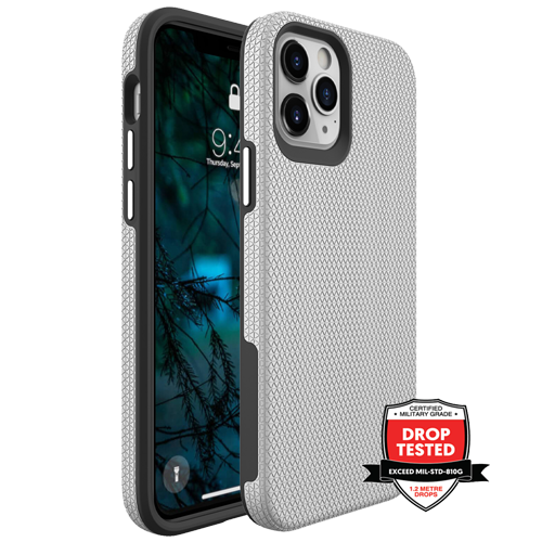 iPhone 12 Pro Max ProGrip Case Xquisite Silver